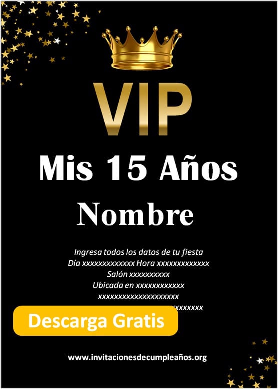 Invitaciones de Cumpleaños para Hombres adultos Para Imprimir